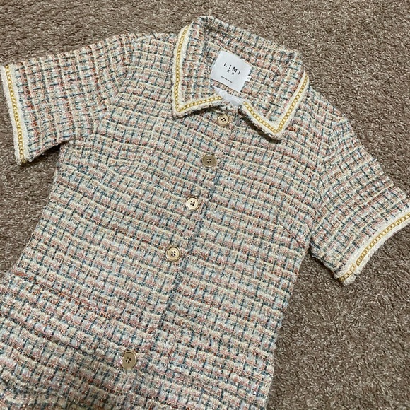 LIMI Tweed Dress NWOT Size S - Picture 7 of 11